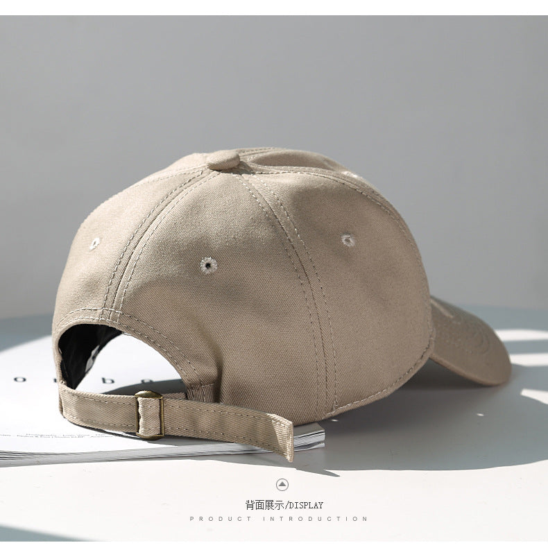 Custom Logo Cotton Soft Top Baseball Cap For Women Men Classics Simple Adjustable Dad Hat Outdoor Sport Dad Hats Wholsale