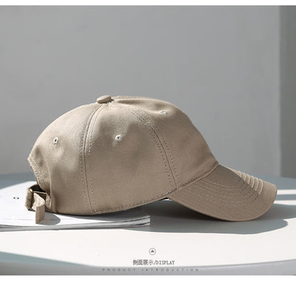 Custom Logo Cotton Soft Top Baseball Cap For Women Men Classics Simple Adjustable Dad Hat Outdoor Sport Dad Hats Wholsale