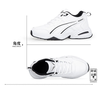Men's classic retro casual sports shoes Four seasons soft-sole waterproof outdoor youth running shoes breathable light sneakers