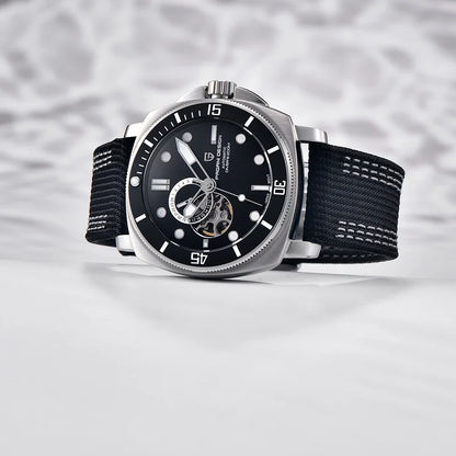 PAGANI DESIGN 2026 Original 43MM Men's Automatic Mechanical Watch NH39 200M Waterproof AR Sapphire Mirror Watches For Men