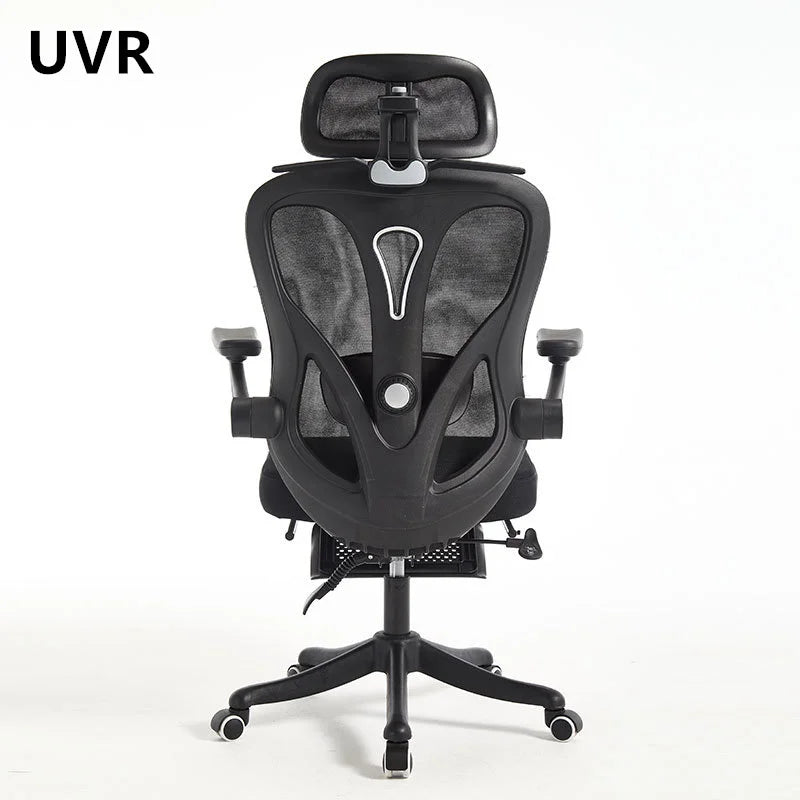 UVR Office Chair Sedentary Comfortable Reclining Boss Chair Ergonomic Design Furniture Armchair Lift Adjustable Athletic Chair