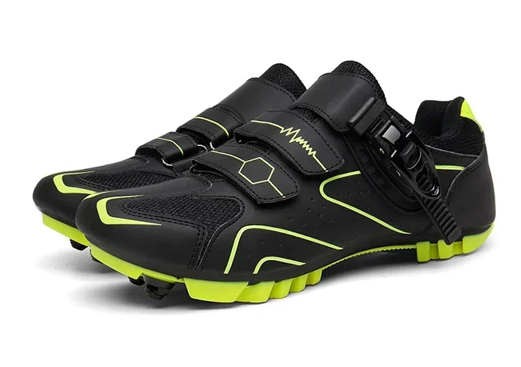 Unisex fietsschoenen met harde zool – 4-seizoenen racefietsschoenen met klikpedalen voor MTB en buitensporten