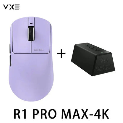 Vgn Vxe Dragonfly R1 Pro Max Gaming Mouse Bluetooth Rechargeable Gamer Paw3395 Lightweight Ergonomic Wireless Esport Mouse