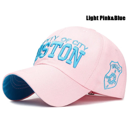 Soft Top Sports Baseball Cap Cotton 3D Embroidery Unisex Snapback Cap Tennis Hat Dad Cap