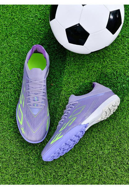 Neue Herren-Fußballschuhe, rutschfeste Indoor-Futsal-Fußballschuhe, Match-Rasenstollen, hochwertige Sneaker, Bestseller, High-Top, Outdoor