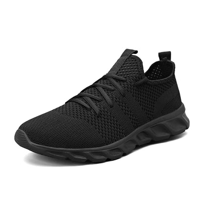 Men's Running Shoes Soft Soles Wear-Resistant Breathable Sports Shoes Mesh Outdoor Fashion Big Size Tennis Shoes for Men