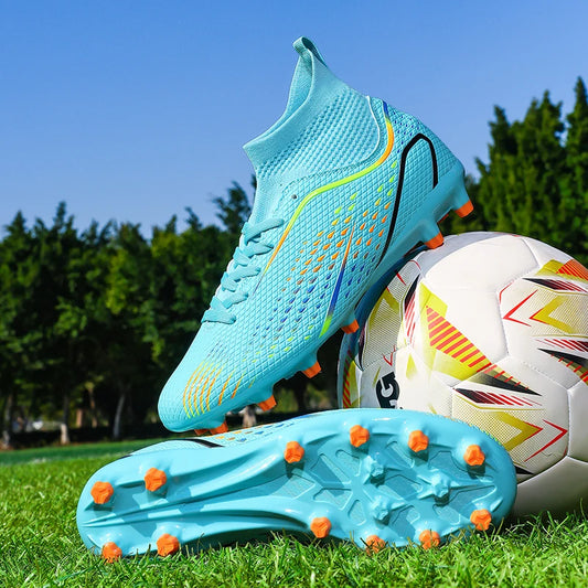 Sapatilhas de futebol novas para homem em promoção — chuteiras de alta qualidade para mulher, unissexo, futsal, ultra leves, profissionais, TF/FG