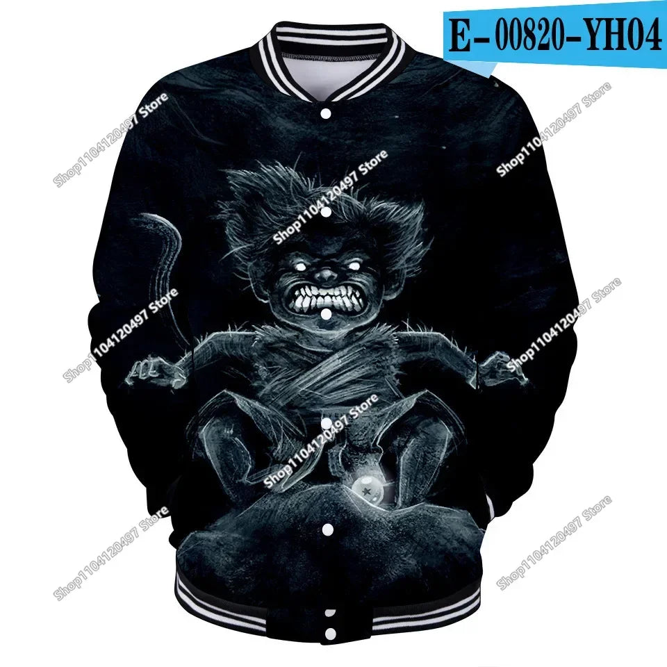 Dragon Ball Streetwear Baseball Uniform for Man Women Son Goku Adults Costumes Jackets Spring Fall Coat Cardigan Sweatshirt Gift