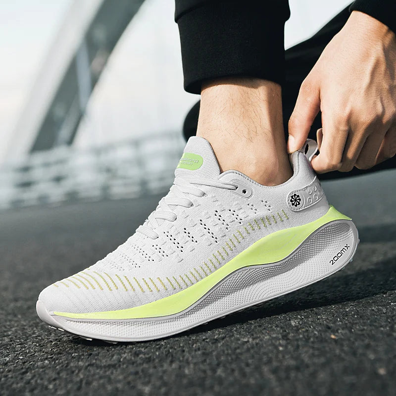 New Men Running Shoes Athletic Casual Sports Luxury Shoes Fashion Trainer Lightweight Breathable Jogging Comfortable Walking