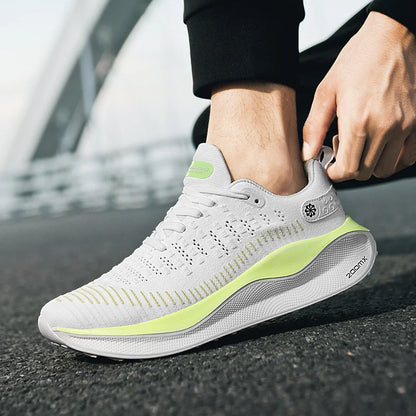 New Men Running Shoes Athletic Casual Sports Luxury Shoes Fashion Trainer Lightweight Breathable Jogging Comfortable Walking