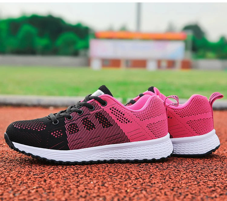 New Arrival Women Flats Footwear Shoes Woman Lace Up Flats Shoes Casual Sneakers Women's Shoes Soft Zapatos Mujer Plus Size