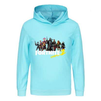 Fortnite Hoodie Kids Baby Cartoon Clothing Unisex Boys Long Sleeve Hooded Sweatshirts Youth Girls Casual Coats1007