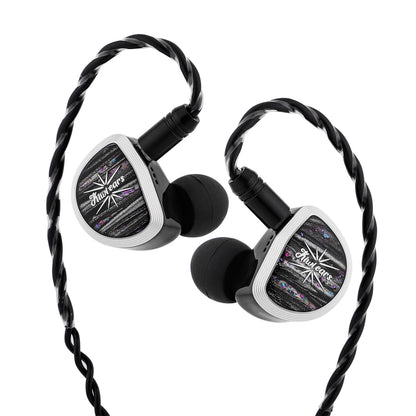 Linsoul Kiwi Ears Aether 15.3mm Large Planar Driver IEM Hifi Earphones with Detachable Cable System for Gaming and Musician