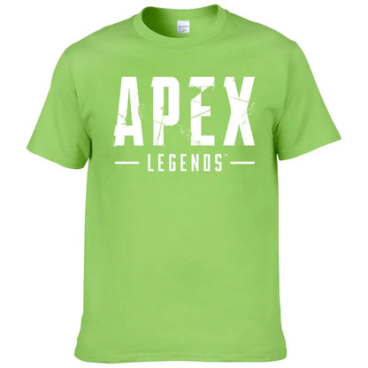2026 Summer Streetwear T-shirt Men Fashion Casual Clothes Cotton Short Sleeve tshirt Printed Apex Legends T Shirt Harajuku Top