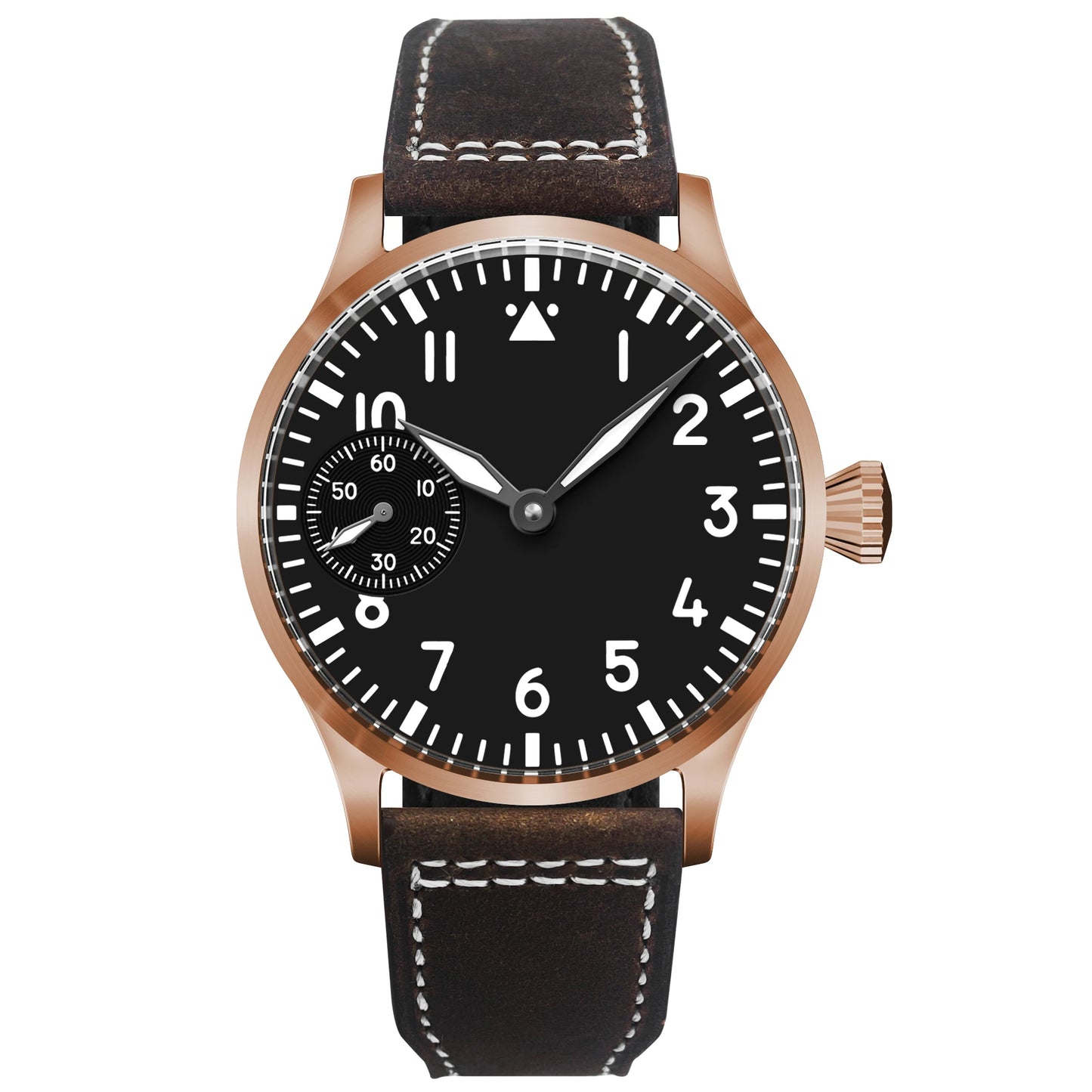 Relógio de Homem Corgeut Luxury com Vidro de Safira, Mostrador de 42 Mm, Movimento de Corda Manual St3600 ou St3601, Caixa em Aço 316L, Resistência à Água 30 M