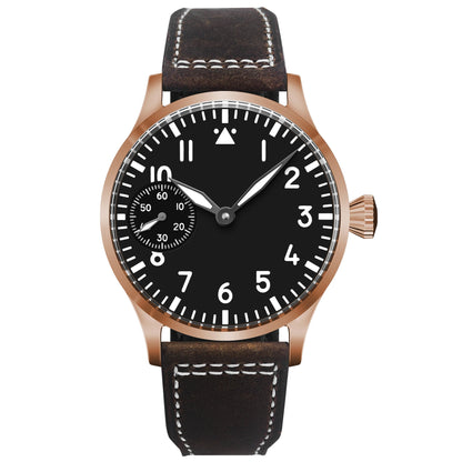 Relógio de Homem Corgeut Luxury com Vidro de Safira, Mostrador de 42 Mm, Movimento de Corda Manual St3600 ou St3601, Caixa em Aço 316L, Resistência à Água 30 M
