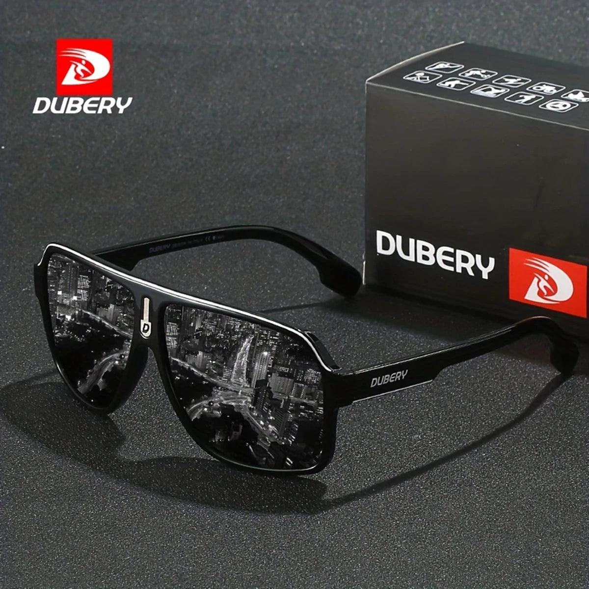 Polarizované sluneční brýle DUBERY s ochranou UV400 pro muže a ženy, 7 barev, model 103