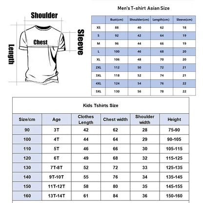 Sonic The Hedgehog Top Fashion 3D Anime Children's T-shirt Set Short Sleeve + Shorts Two-piece Set Girls Boys Cosplay Costume