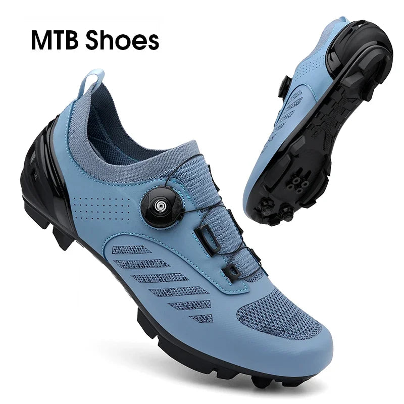 Professional Men's Road Cycling Shoes Breathable Women's MTB Bike Shoes Racing Speed Sneakers Mountain Bicycle Footwear for Shimano