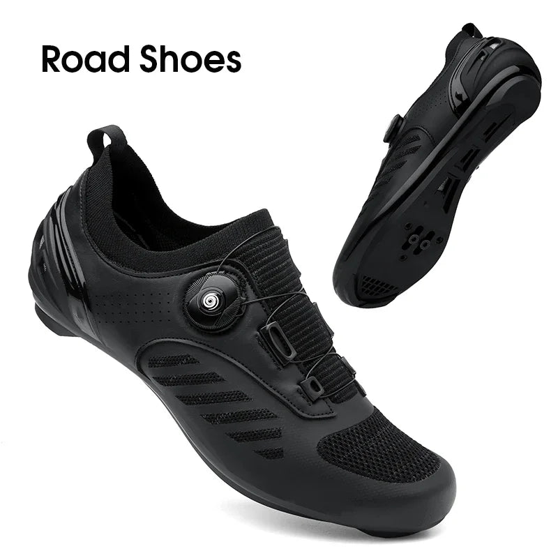 Professional Men's Road Cycling Shoes Breathable Women's MTB Bike Shoes Racing Speed Sneakers Mountain Bicycle Footwear for Shimano