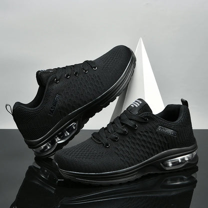 Zapatillas para hombre 2025 nuevas deportivas casuales de moda, transpirables, ligeras para running, cómodas, tallas grandes, calzado de running para hombre