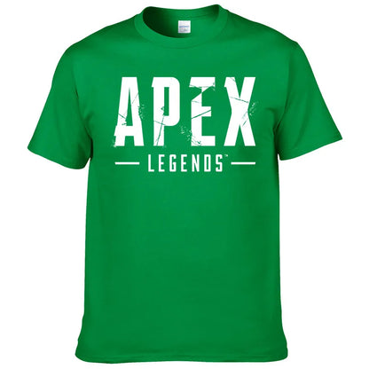 2026 Summer Streetwear T-shirt Men Fashion Casual Clothes Cotton Short Sleeve tshirt Printed Apex Legends T Shirt Harajuku Top