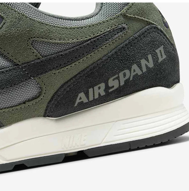 Nike Official Genuine Air Span II Men's Cushioned Lightweight Casual Sneakers BQ6052-300