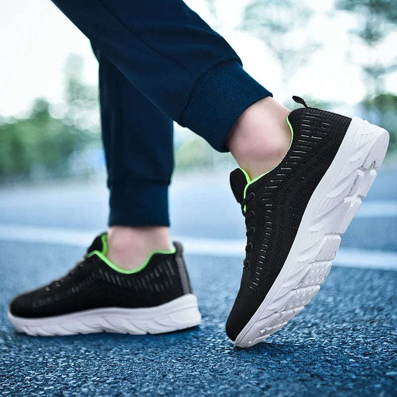 Running Shoes Men Sneakers Fashion Lightweight Trainers Breathable Walking Shoes Comfortable Athletic Sport Shoes for Men