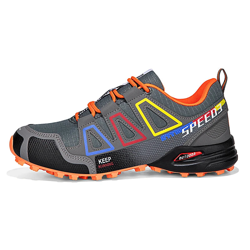 Chaussures de cyclisme pour homme - Chaussures de cyclisme tout-terrain (montagne et cross-country) pour homme - Chaussures d'entraînement de cyclisme antidérapantes et résistantes à l'usure - Chaussures de randonnée
