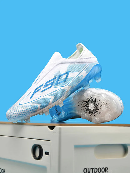 Chaussures de football pour homme New Society Grass Tenis - Chaussures de sport d'extérieur ultralégères et respirantes pour adulte - Chaussures de football pour homme - Baskets de football