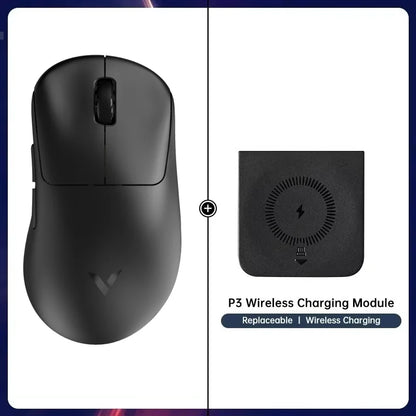 Mouse da gaming wireless Rapoo VT3S /VT3S MAX GEN-2, polling rate wireless True 8K, ultraleggero 49g, autonomia fino a 750Hr