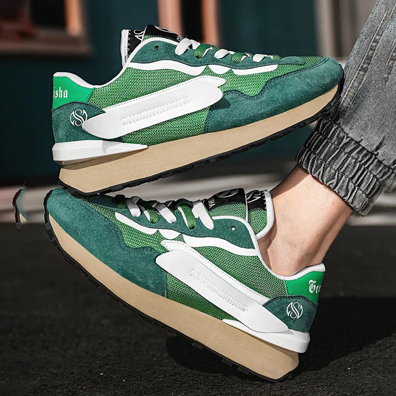 Chaussures de cricket décontractées pour homme, baskets tendance, chaussures Forrest Gump, chaussures de marche, chaussures de tennis, chaussures de sport, chaussures de course sur route