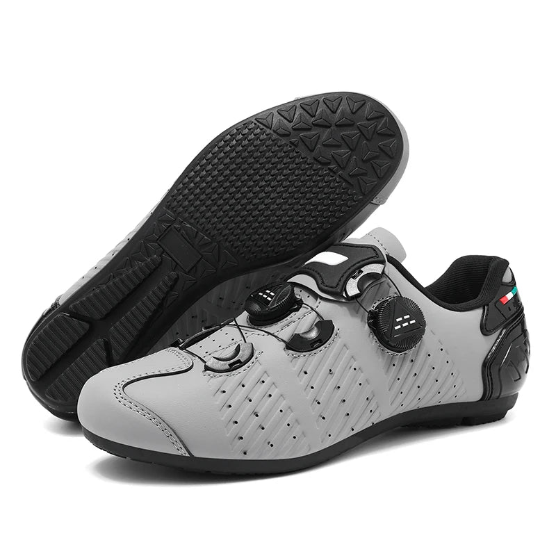 Highway bike cycling shoes, breathable and wear-resistant mountain bike cycling shoes, professional bike lock shoes Men or Women