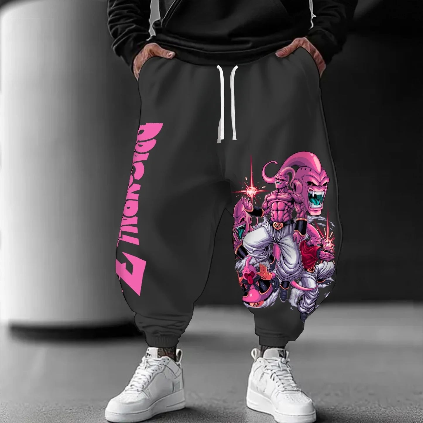2026 Anime Saiyan Dragon Ball Summer Outdoor Sweatpants Harajuku Trendy Men Women Street Loose Casual Fashion Sports Cuff Pants
