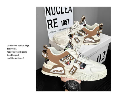 Chaussures de skateboard pour homme, baskets d'été, cuir, décontractées, mode, plein air, course à pied, sport, randonnée, tennis, semelles compensées, de créateurs, de luxe
