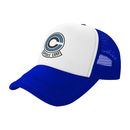Dragon Ball Z Vegeta Mesh Baseball Caps Men Women Popular Trucker Hat  Hat Adjustable Polyester Trucker Cap Summer Trucker Hats
