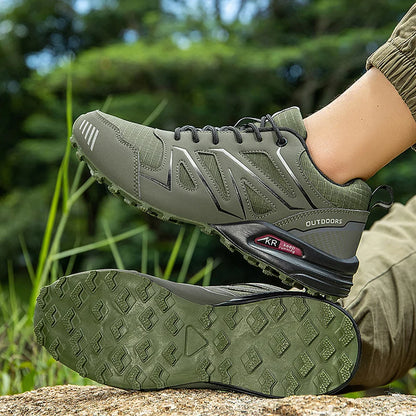 Men's Waterproof Hiking Shoes Non-Slip Hunting Boots Outdoor Tactical Training Sports Shoes Men Walking Hiking Travel Shoes