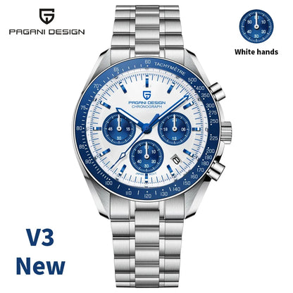 2026 New PAGANI DESIGN AK Project Mars Men's Watches Luxury Quartz Watch Men AR Sapphire Speed Sport Chronograph Automatic Date