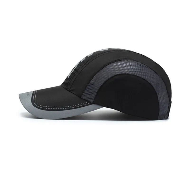Casquette à visière légère, à séchage rapide et élégante, casquette de baseball unisexe respirante et protectrice contre le soleil, idéale pour les sports de plein air