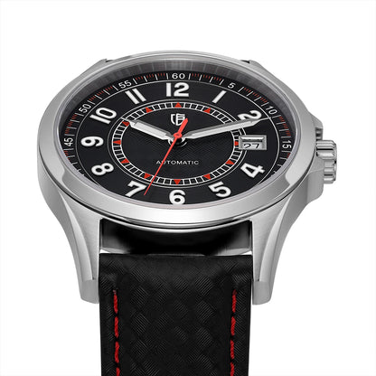 BERNY Automatic Mechanical Watches for Men 38mm Super Luminous PT5000 ST2130 High Precision Luxury Sapphire Wristwatch Easy Read