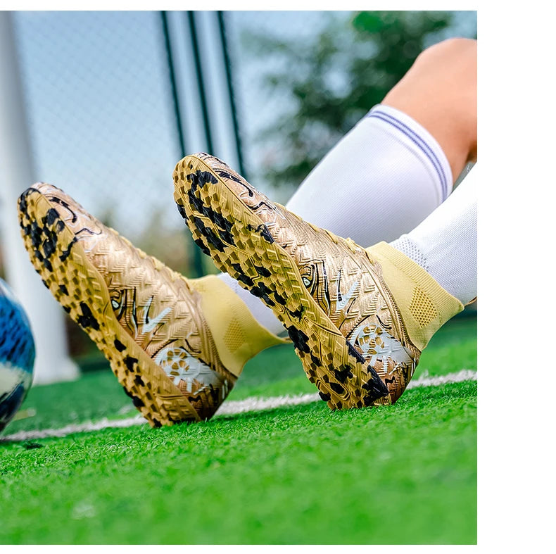 Professionella fotbollsskor för män, halkfria fotbollsskor, unisex, andningsbara, futsal, sport, nya fotbollsskor, dropshipping, ultralätta