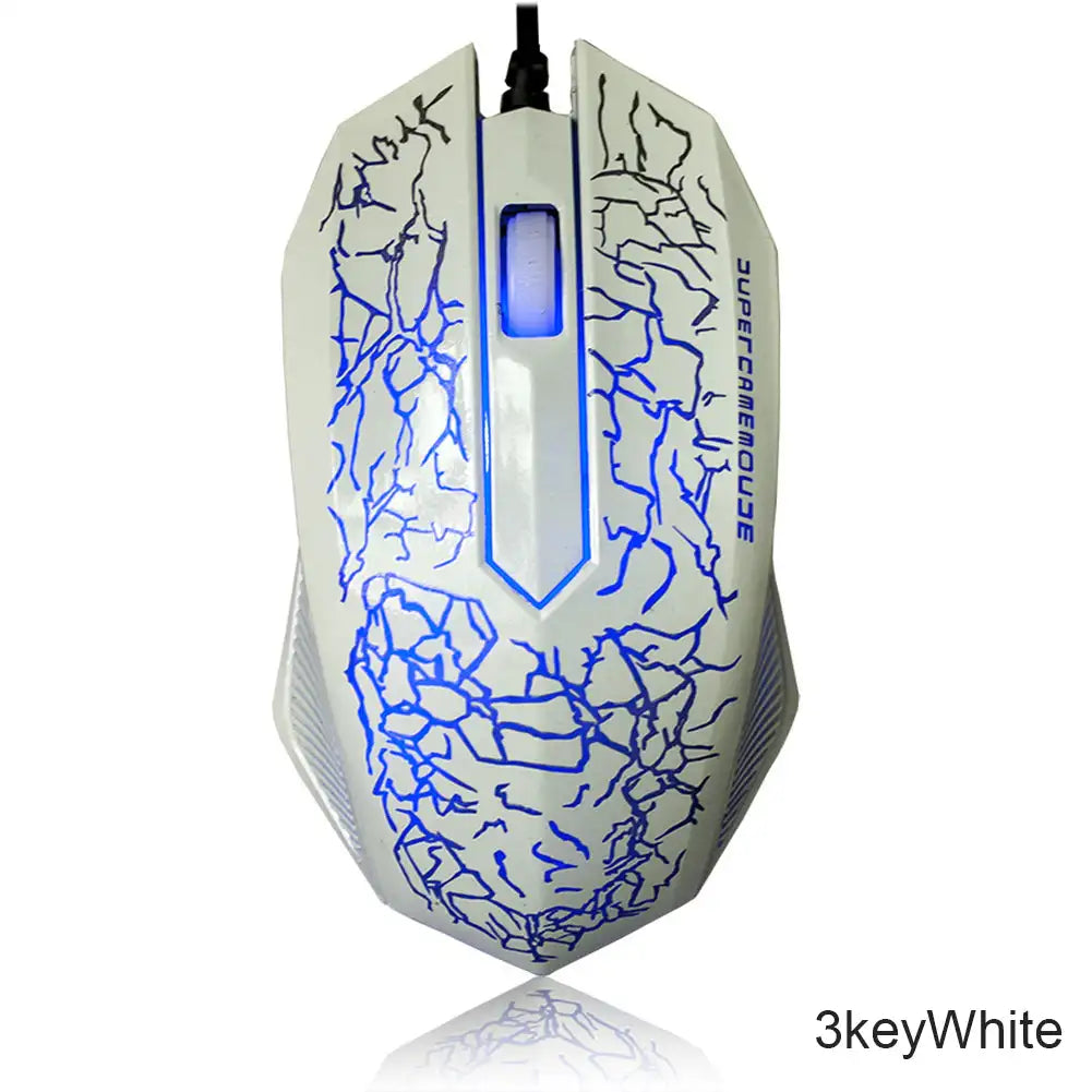 USB Wired Mouse Mouse Gamer LED Computer Gaming Mouse Colorful Professional Ultra-precise Game For Dota 2 For LOL Gamer 2400 DPI