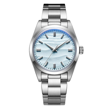ADDIESDIVE HOT AD2030 36mm Men's Watch No Logo Sports Bubble Mirror Pot Cover Glass 10Bar Quartz Wristwatches