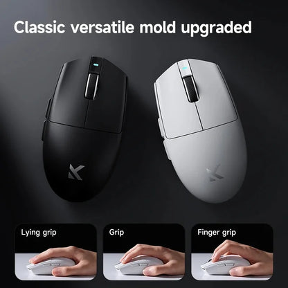 Bezdrátová e-sportovní myš MCHOSE G3 V2 Pro, lehká, tři režimy, Bluetooth, PAW3395, vysoký výkon, 800mAh, pro hry i kancelář, 59g myš