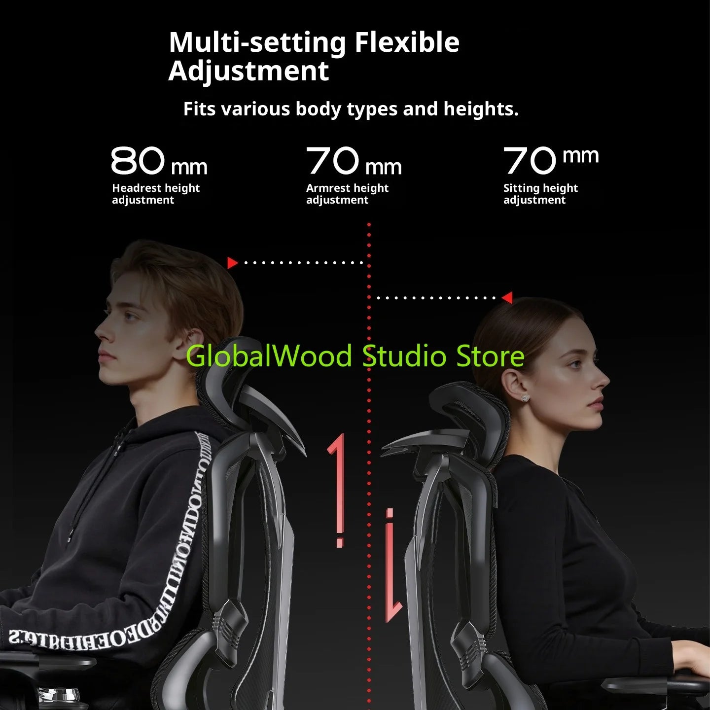 Ergonomic chair for Desk Office  Comfortable Armchair Furniture Chaise Design Chaises De Bureau Wheeled Low Chair on Wheels