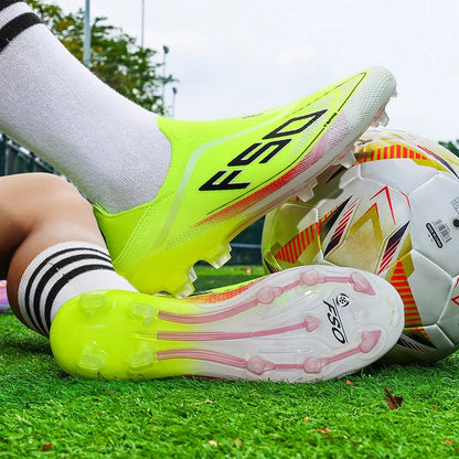 Chaussures de football pour homme, chaussures de football professionnelles, Society Turf, mailles respirantes, chaussures de football pour jeunes, baskets antidérapantes pour homme, Chuteira