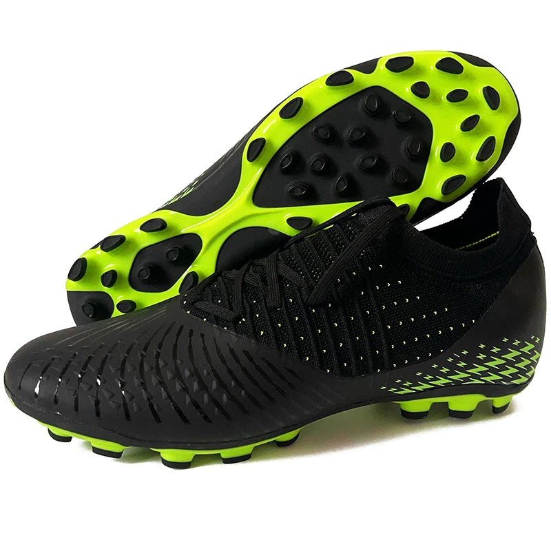 Chaussures de football pour homme, chaussures de foot tendance pour jeunes, chaussures d'entraînement en tricot, respirantes, Society Campo, antidérapantes, chaussures de sport