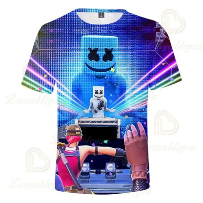 Fortnite Men and Women Victory Children's Wear Battle Royale 3d Swearshirt Boys Girls Clothes Tops Kids T-shirt Hero Teen Tops