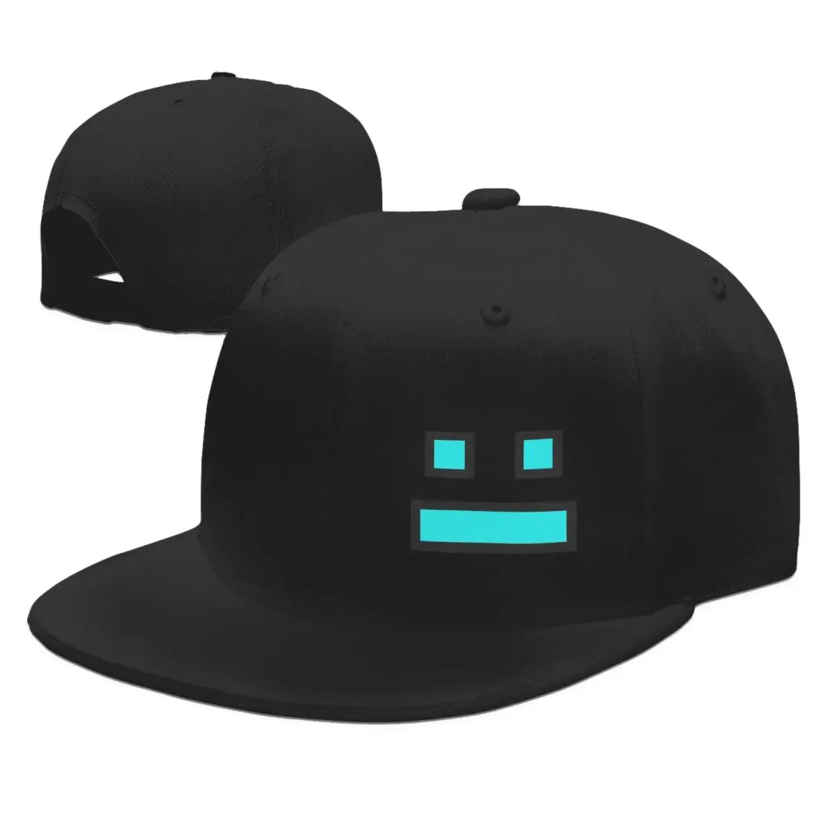 Videoherní kšiltovky Geometry Dash pro muže i ženy, nastavitelné kšiltovky, hiphopové kšiltovky, casquette