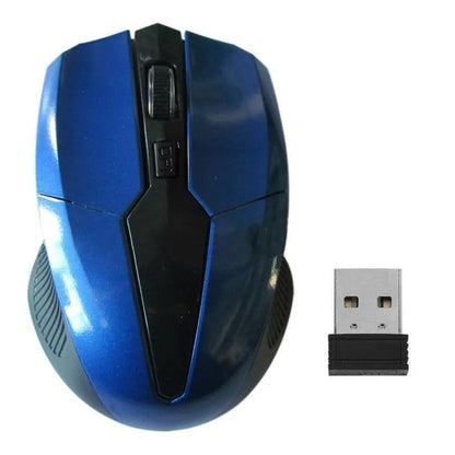 2.4Ghz 1200DPI Wireless Mouse Adjustable Optical Gaming Mouse Wireless Home Office Game Mice for PC Computer Laptop